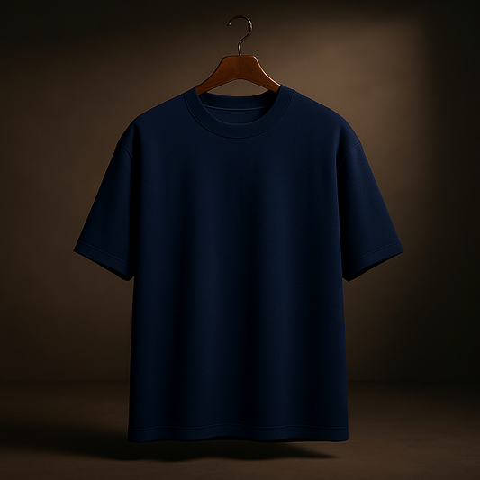 Dark Navy Oversized T-Shirt