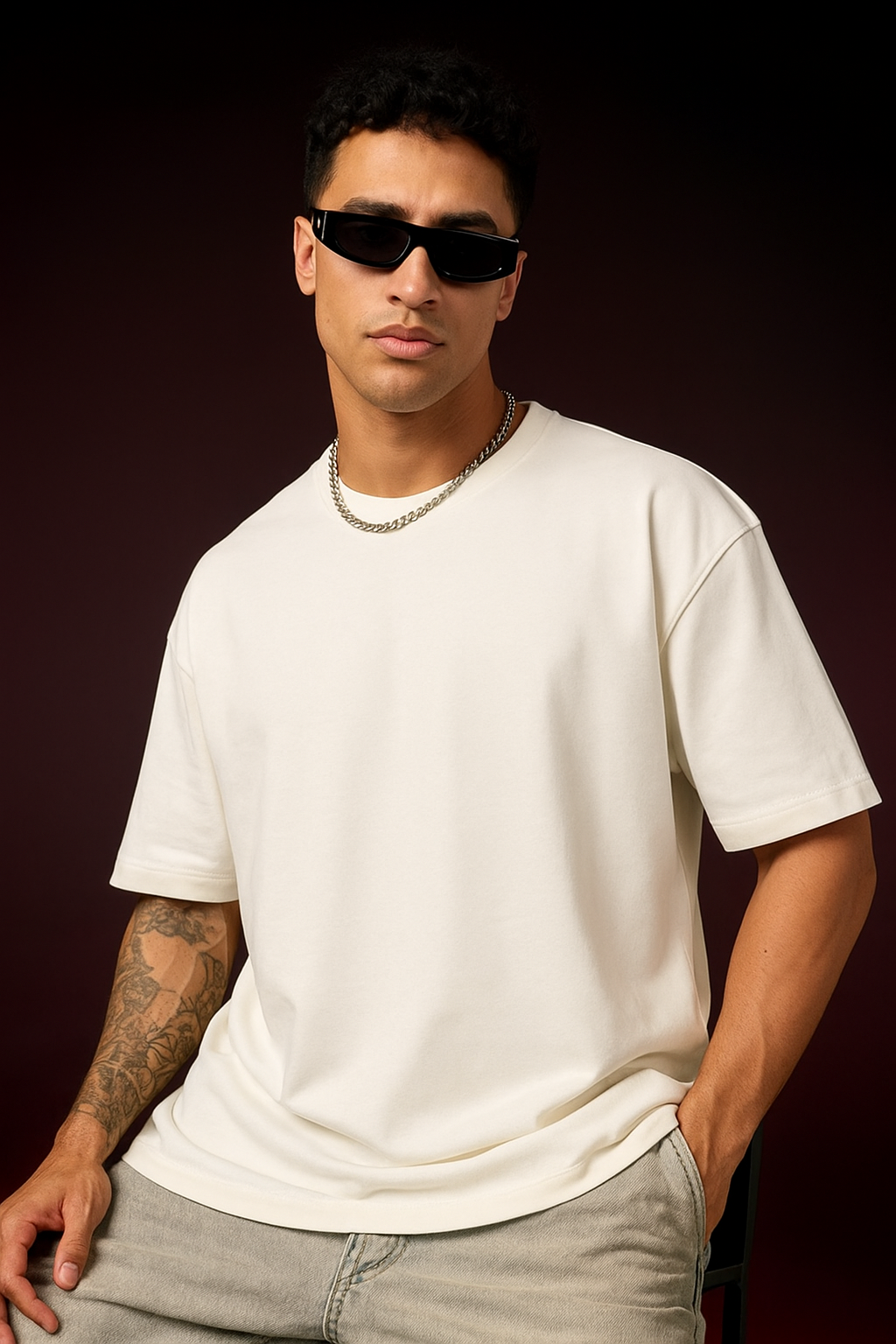 Premium Plain Oversized T-shirt