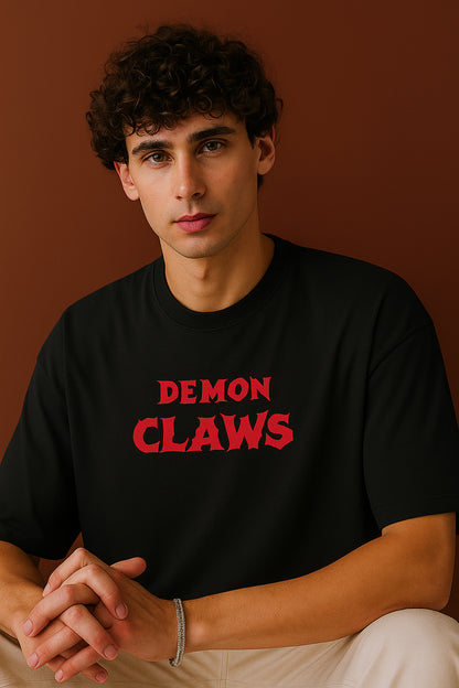 Demon Claws: Bloodprint Edition over size tee