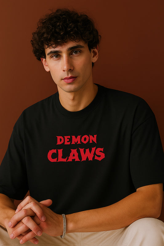 Demon Claws: Bloodprint Edition over size tee