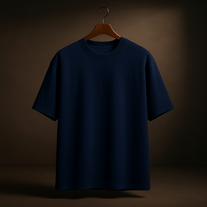 Dark Navy Oversized T-Shirt