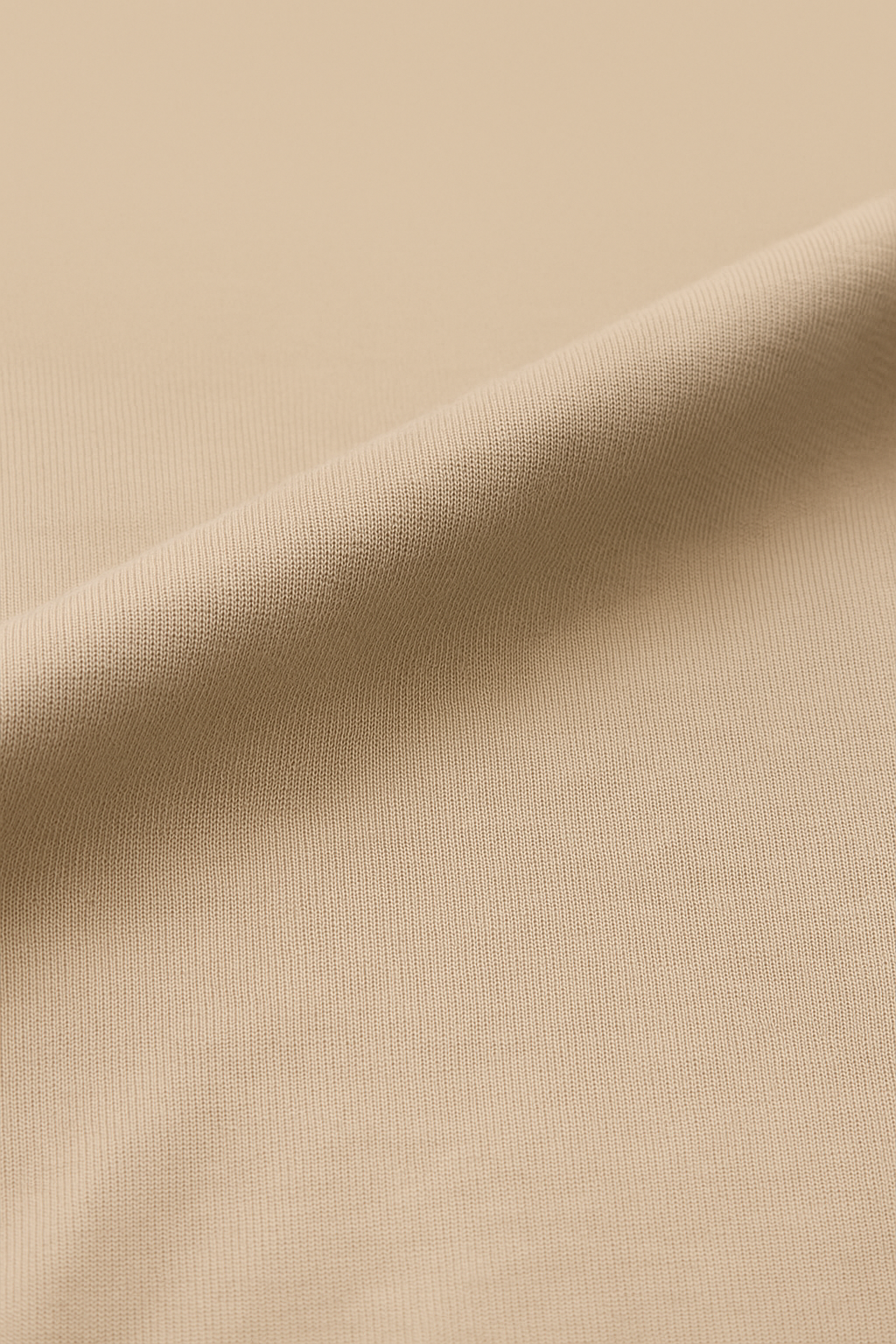 Plain Beige Oversized T-Shirt