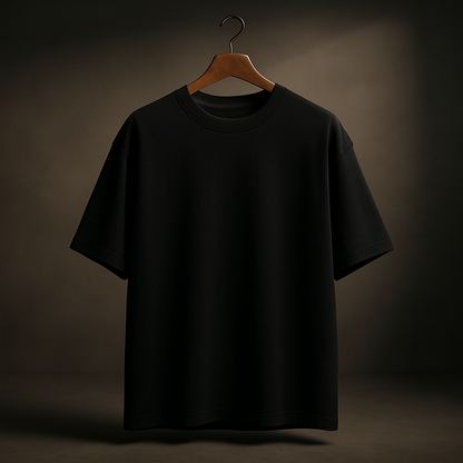 Premium Black Oversized t shirts